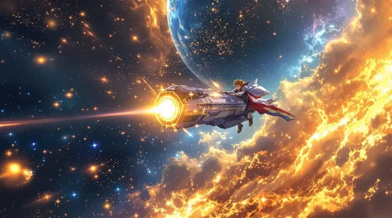 星辰之旅动漫海报封面